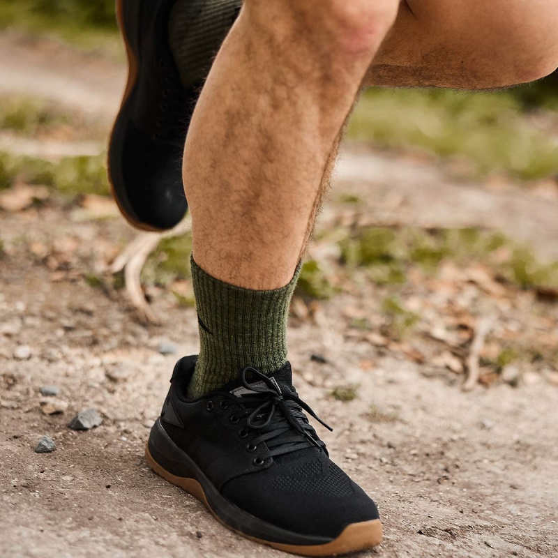 Green Goruck Merino Challenge Men's Socks | CA-OWM-619843