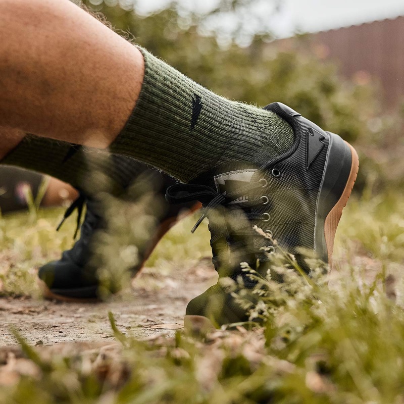 Green Goruck Merino Challenge Men's Socks | CA-OWM-619843