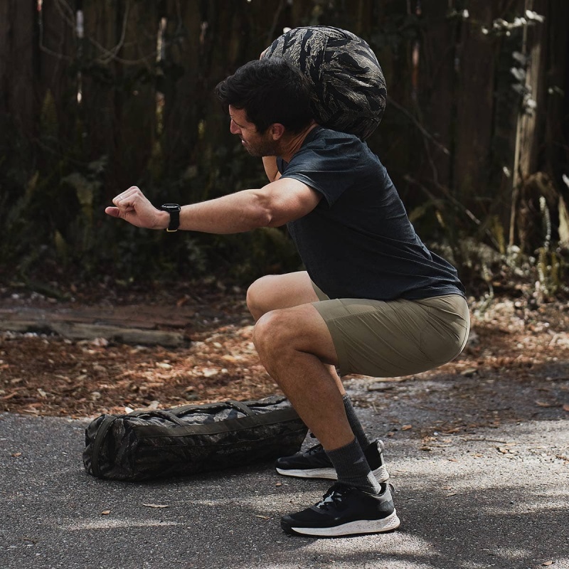 Green Goruck Merino Challenge Men's Socks | CA-OWM-619843