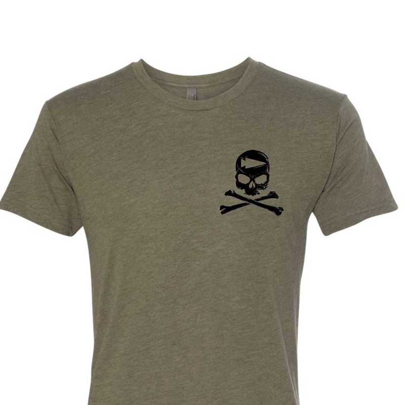 Green Goruck Tribe Men's T-Shirt | CA-HXS-129504