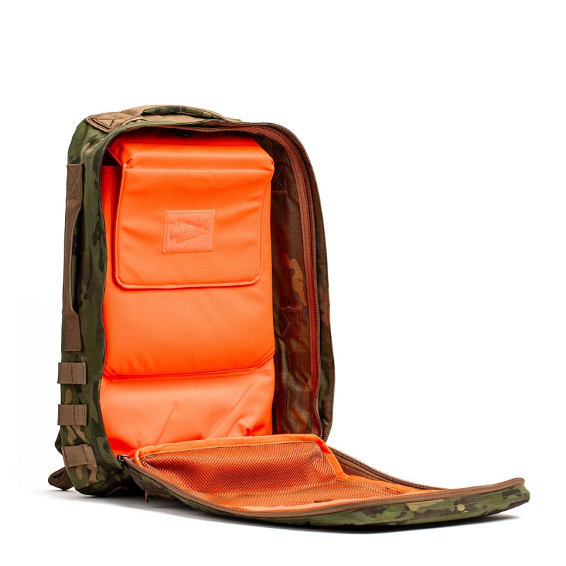 Green / Orange Goruck 4.0 20L Accessories Rucker | CA-XOB-837651