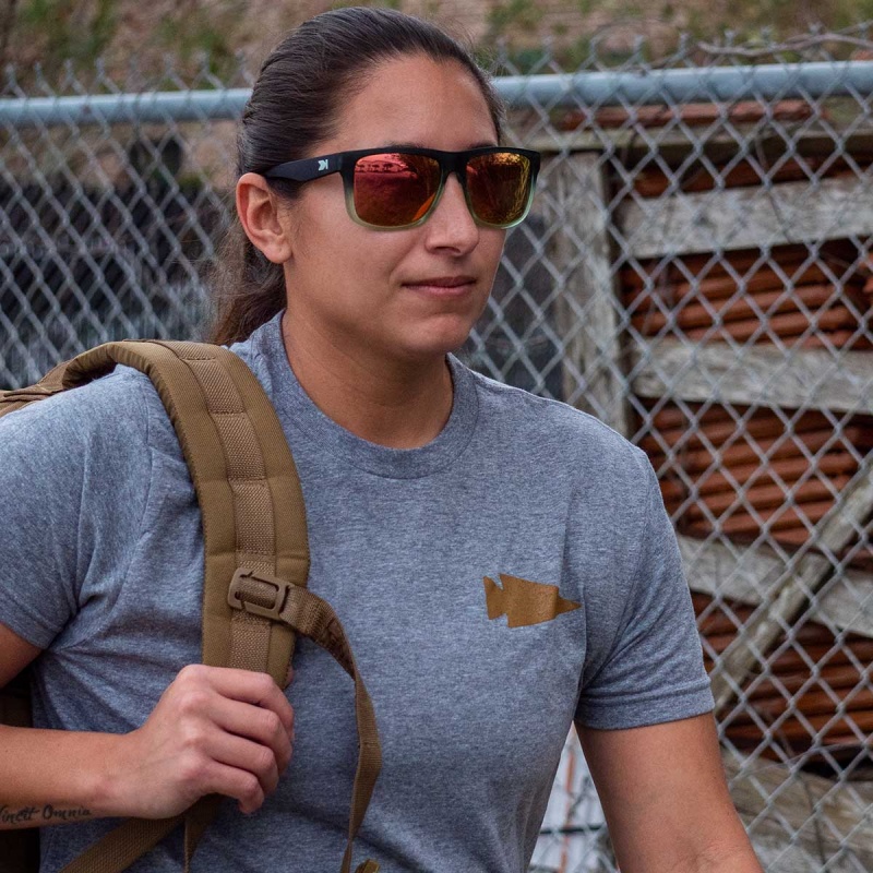 Grey Goruck Coyote Spearhead Women's T-Shirt | CA-OXF-986312