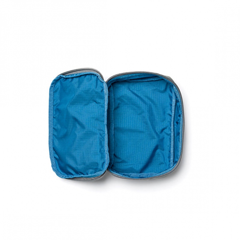 Grey / Blue Goruck Shadow Pockets Ripstop ROBIC® 3L Accessories Bags | CA-ZUA-041358