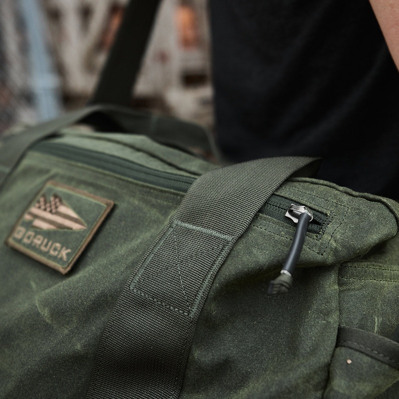 Olive Goruck Kit Waxed Canvas Accessories Bags | CA-WKP-802543