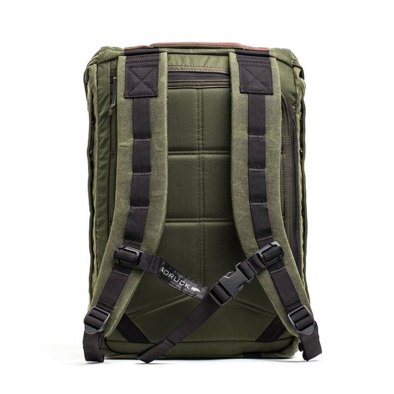 Olive Goruck Waxed Canvas Accessories M23 | CA-RMJ-496031