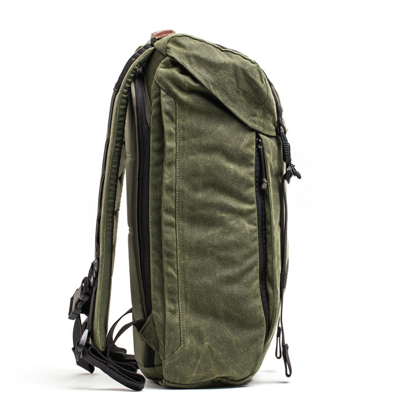 Olive Goruck Waxed Canvas Accessories M23 | CA-RMJ-496031