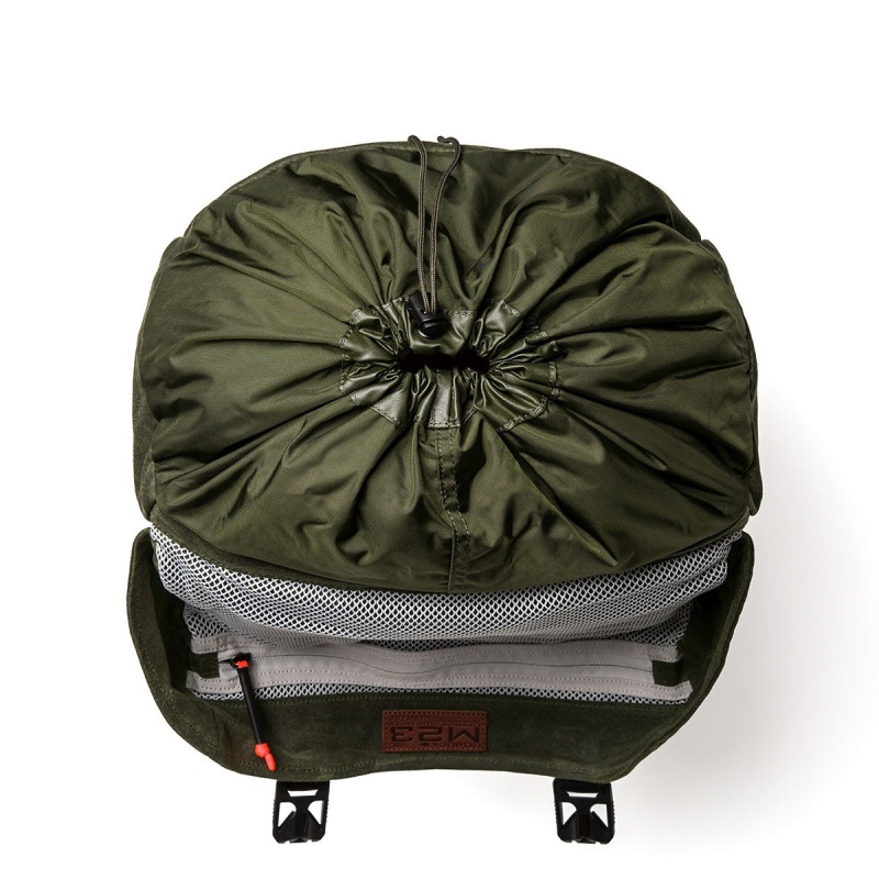 Olive Goruck Waxed Canvas Accessories M23 | CA-RMJ-496031