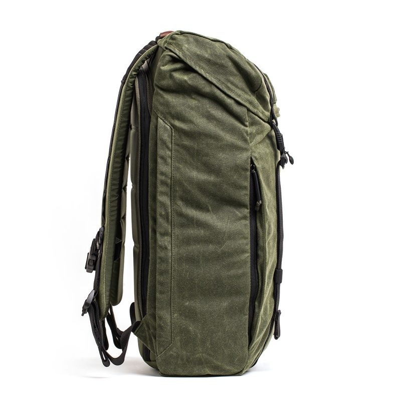 Olive Goruck Waxed Canvas Accessories M23 | CA-MBU-284973