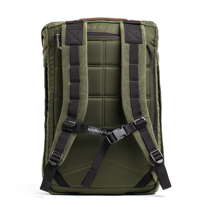 Olive Goruck Waxed Canvas Accessories M23 | CA-MBU-284973