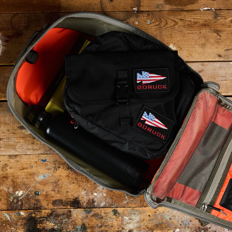 Orange Goruck Ruck Laptop Ripstop ROBIC® 16L Accessories Bullet | CA-FAT-631425