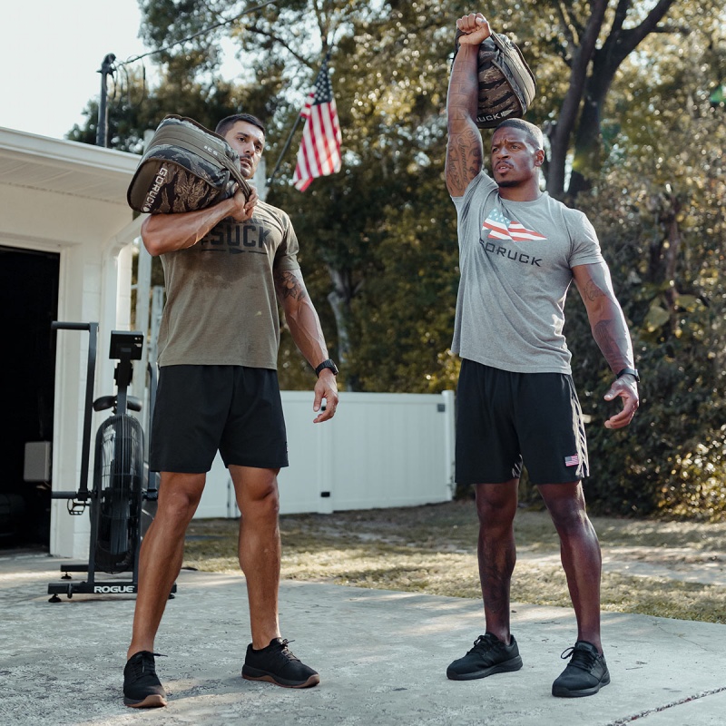 Stripes Goruck Kettlebells Accessories Training Sandbags | CA-QPR-872094