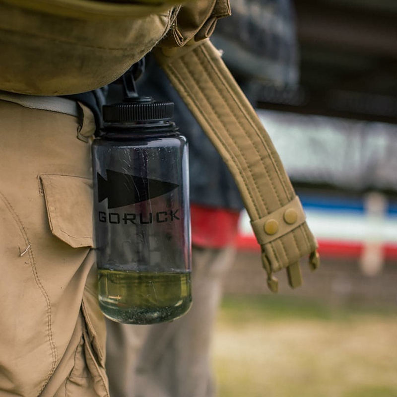 White Goruck Water Bottle Logo Accessories Accessories | CA-KFZ-049361